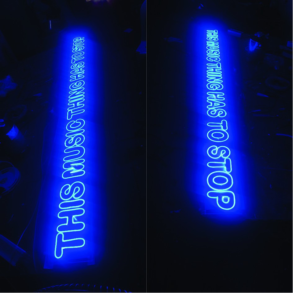 LED Neon Signage / Sign Decor Logo Letters DIY Restaurant Shop Bar Store Cafe Room Party Decoration