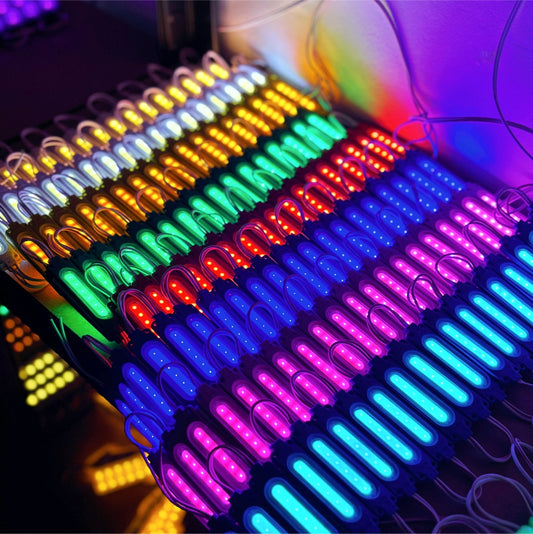 #3) 20pcs 2835 Cob LED Module 1.8W / DC 12V Knight Motorcycle Parts Accessories Motor Car Light Lamp
