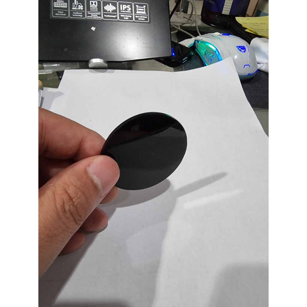 Circle Round Colorful Opaque Acrylic Sheet / Pre Cut & Customized Plastic Glass Plexiglass Colored