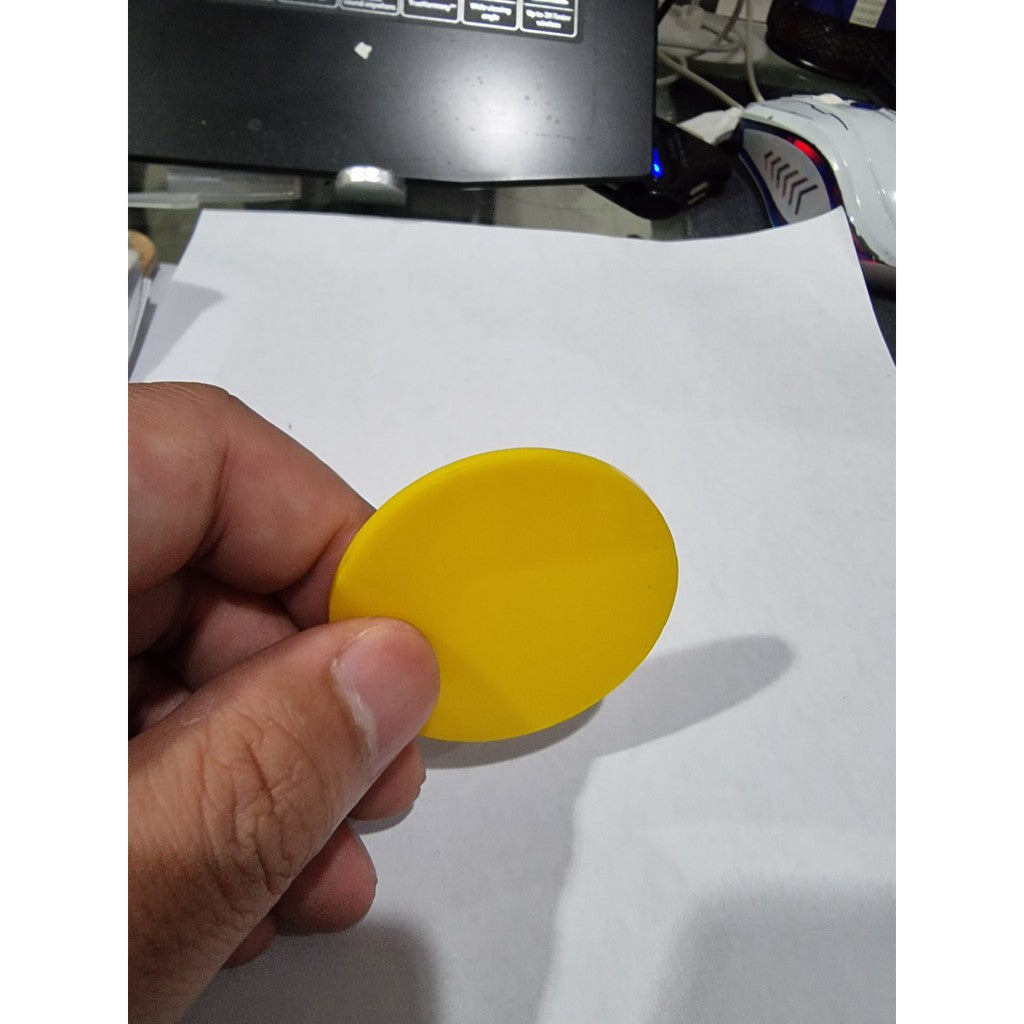 Circle Round Colorful Opaque Acrylic Sheet / Pre Cut & Customized Plastic Glass Plexiglass Colored