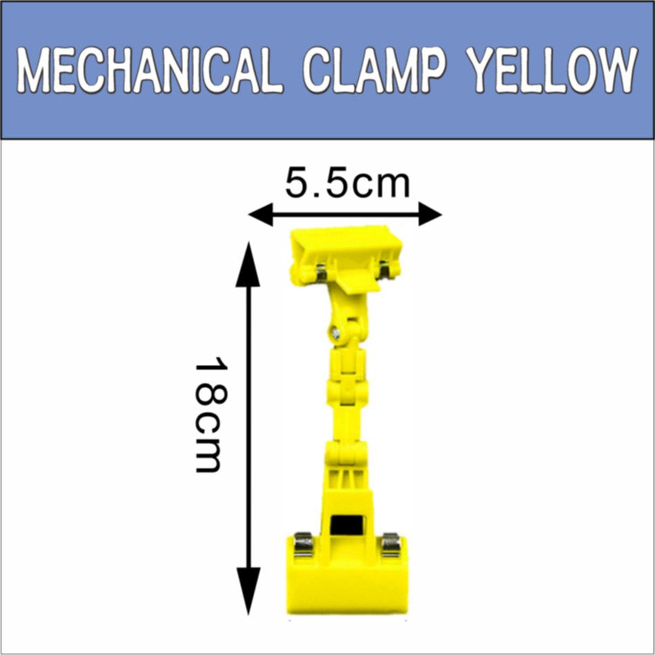 Pop Clamp Holder / Sign Price Name Tag Display Business Card Memo Clip Table Paper Photo DIY Mart Ad