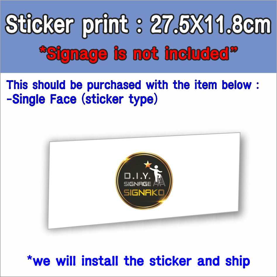 Replaceable Office Sign / Building School Hotel Room Company Door Signage Card Brand Name Department