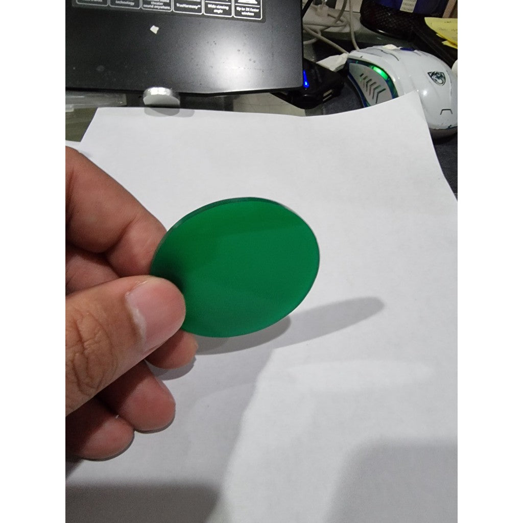 Circle Round Colorful Opaque Acrylic Sheet / Pre Cut & Customized Plastic Glass Plexiglass Colored