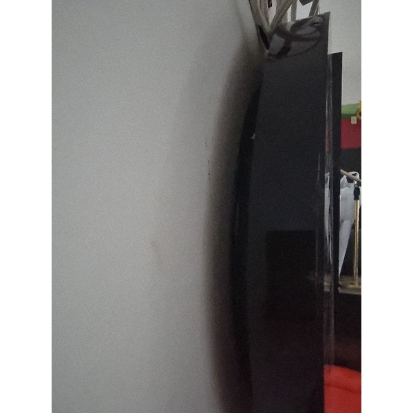 Customized Black Acrylic LED Light Signage / 40cm 60cm Circle Square Sign Decor Logo Store Office AD