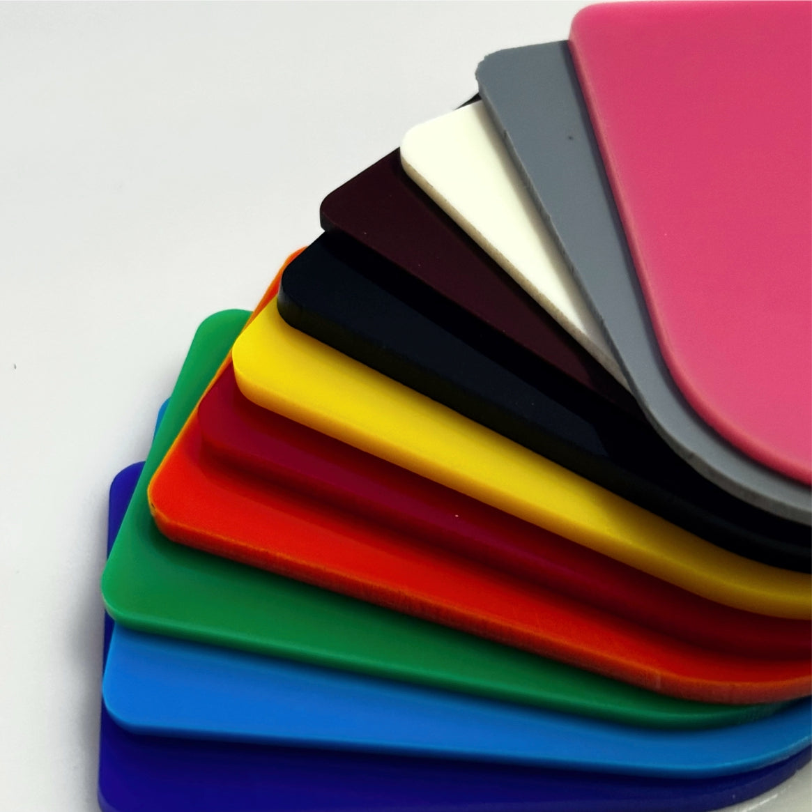 Colorful Opaque Acrylic Sheet Pre Cut & Customized Size Sheets Plastic Glass Plexiglass Colored mm