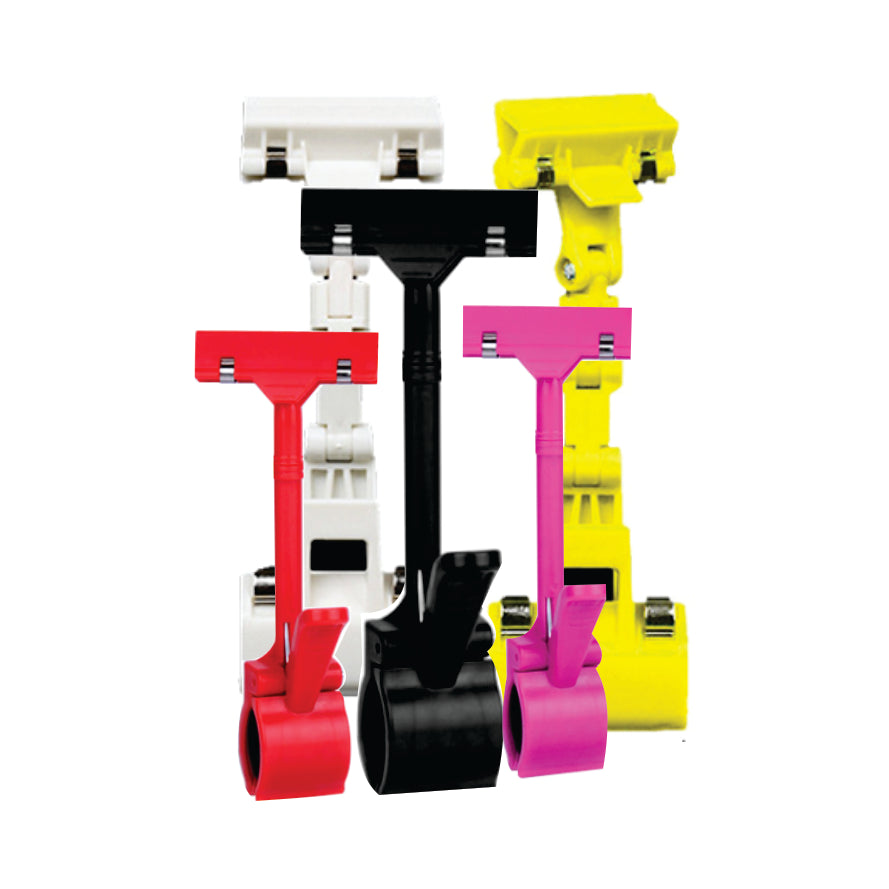 Pop Clamp Holder / Sign Price Name Tag Display Business Card Memo Clip Table Paper Photo DIY Mart Ad