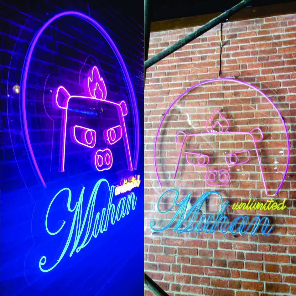 LED Neon Signage / Sign Decor Logo Letters DIY Restaurant Shop Bar Store Cafe Room Party Decoration