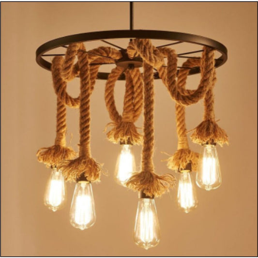 Rope Drop Light String / Pendant Vintage Restaurant Cafe Bar Party Decor Ceiling Lights Lamp Bulb