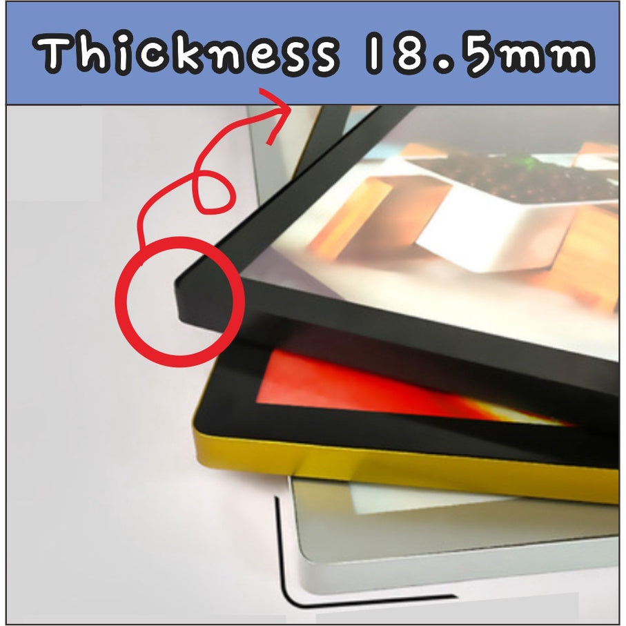 Menu LED Light Box Film Signage (TypeB) / Promo Logo Sign Food Poster Pet Backlit Restaurant Store