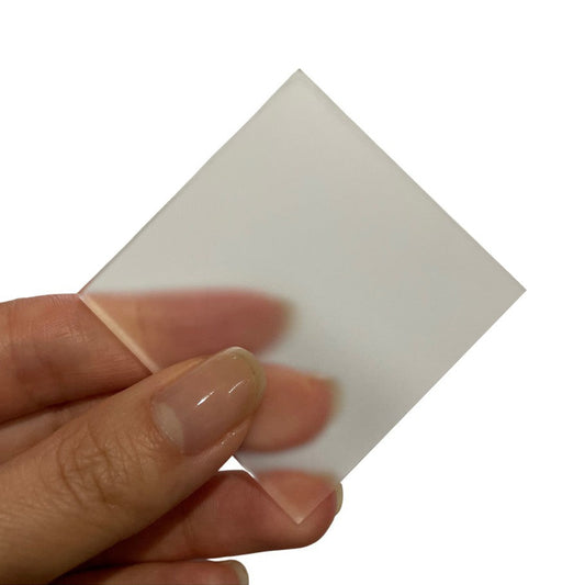Frosted Acrylic Sheet Pre Cut & Customized Size 1 / Sheets Plastic Glass Plexiglass Color Clear Cpu
