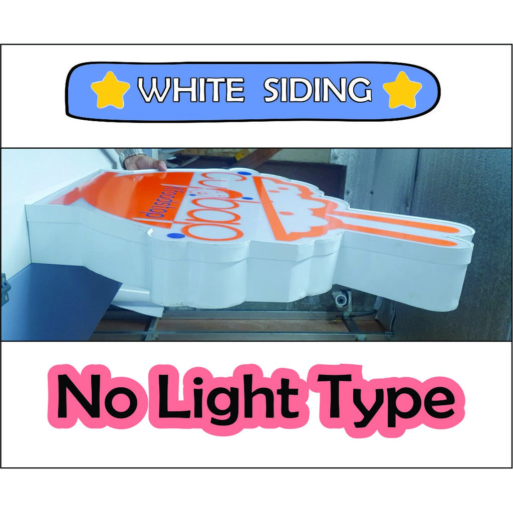 Customized Aluminum Letter Signage / LED Light Sign Acrylic DIY Signboard Korean Panaflex Stainless