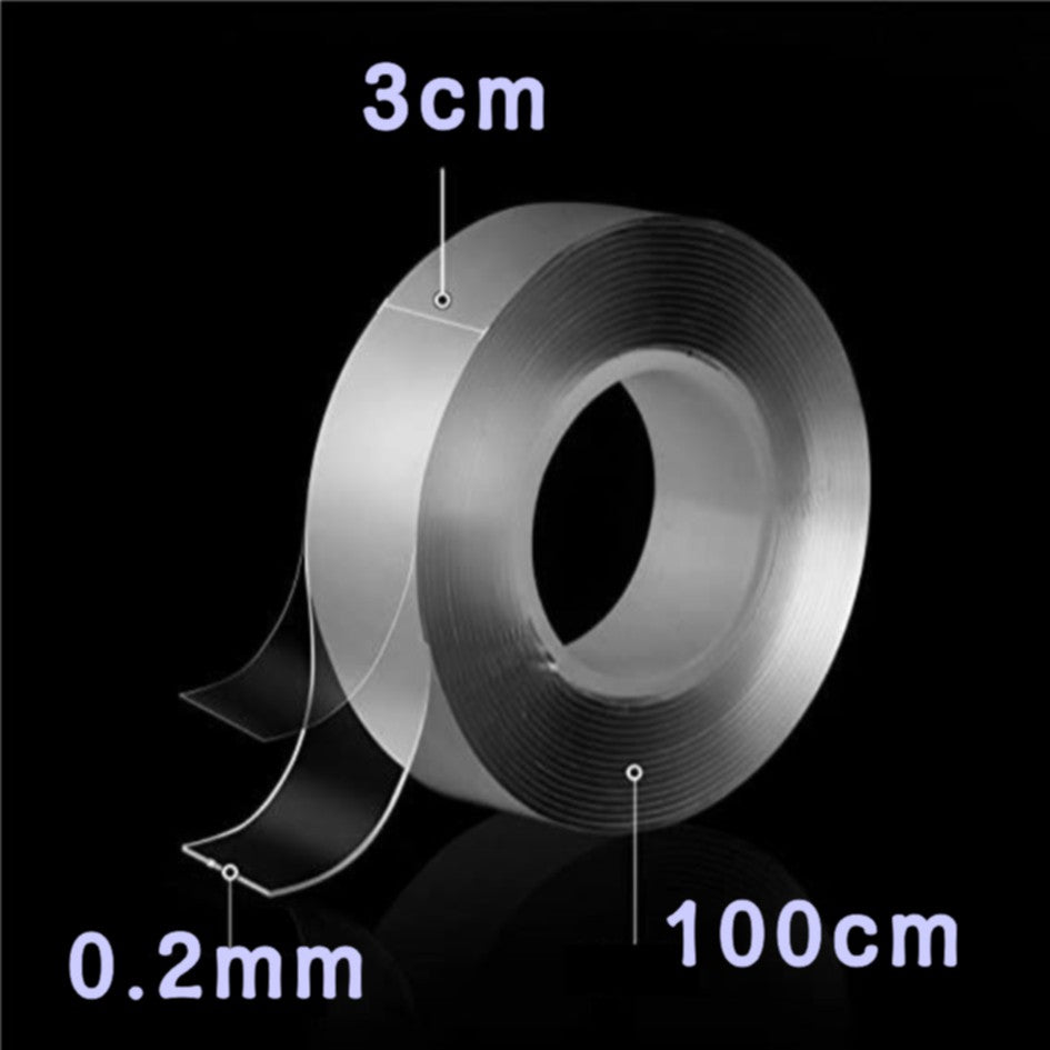 Double Sided Durable Adhesive Tape / Clear Gel Type for Sintra Glass Acrylic Wood Metal Plastic DIY