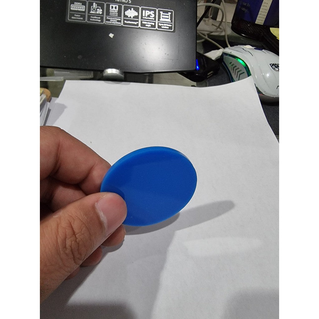 Circle Round Colorful Opaque Acrylic Sheet / Pre Cut & Customized Plastic Glass Plexiglass Colored