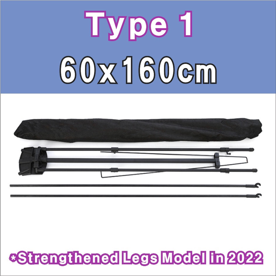 X Banner Stand 60x160 & 80x180 cm Standee Tarp Stand Tarpaulin Stand Heavy Duty Display Xbanner Sign