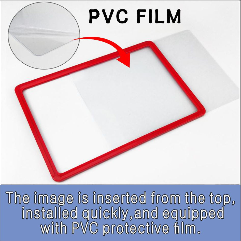 A4 A5 Promo Clamp Holder Price Name Tag Memo Paper Photo Menu Label Sign Table Clip Supermarket POP