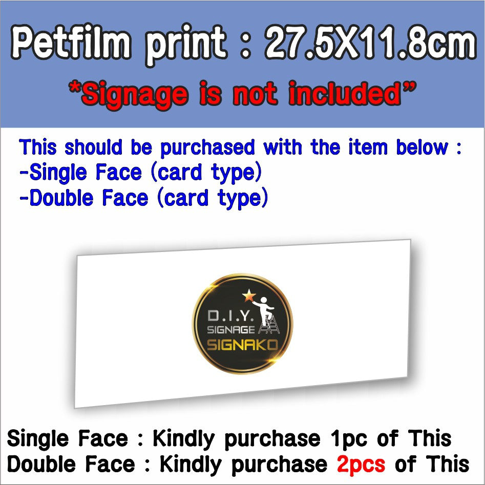 Replaceable Office Sign / Building School Hotel Room Company Door Signage Card Brand Name Department