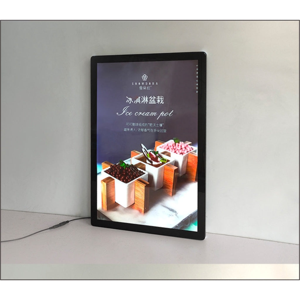 Menu LED Light Box Film Signage (TypeB) / Promo Logo Sign Food Poster Pet Backlit Restaurant Store