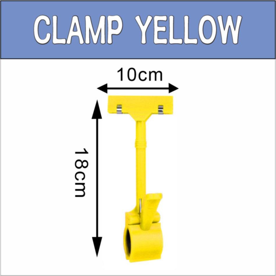Pop Clamp Holder / Sign Price Name Tag Display Business Card Memo Clip Table Paper Photo DIY Mart Ad