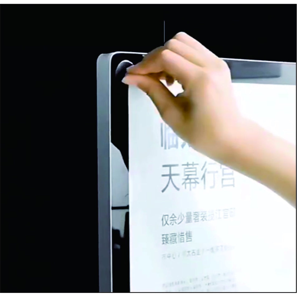 Menu LED Light Box Film Signage (TypeB) / Promo Logo Sign Food Poster Pet Backlit Restaurant Store