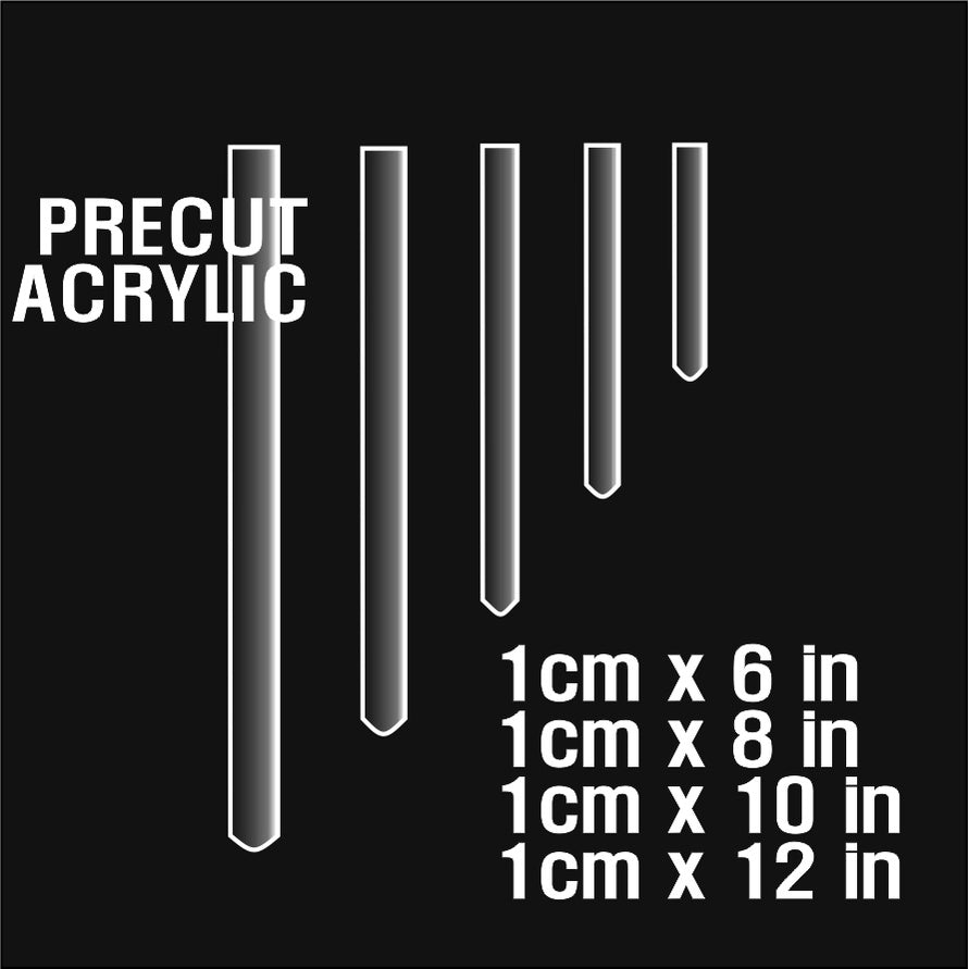 Cake Toppers Birthday Cake Topper / Clear Acrylic Stick Decoration Party Event Anniversary Decor Cut