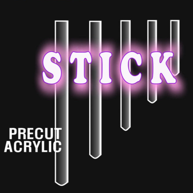 Cake Toppers Birthday Cake Topper / Clear Acrylic Stick Decoration Party Event Anniversary Decor Cut