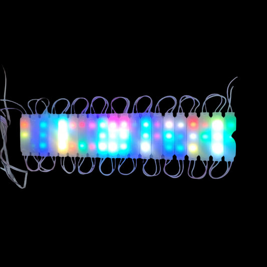 RGB 2) 20pcs 5716 Full Color FRGB Led Module Waterproof 3led / Strip DC12V Signage Motorcycle Car