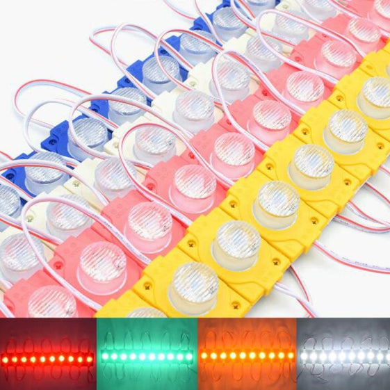 #6) 20pcs Single Lamp Highlight LED module / DC12V LED Light Modules Advertising Signage Motor Car