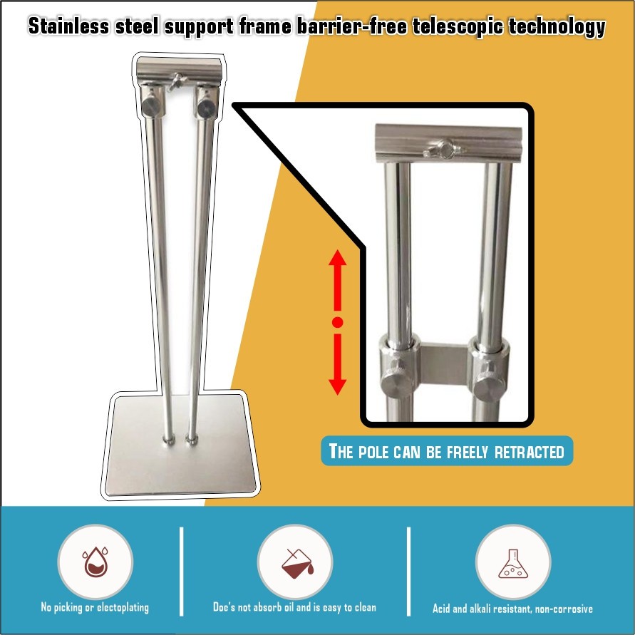 LED Ultra Thin Display Light Box Floor Stand / Mall Restaurant Cosmetic Shop Store Building Standee