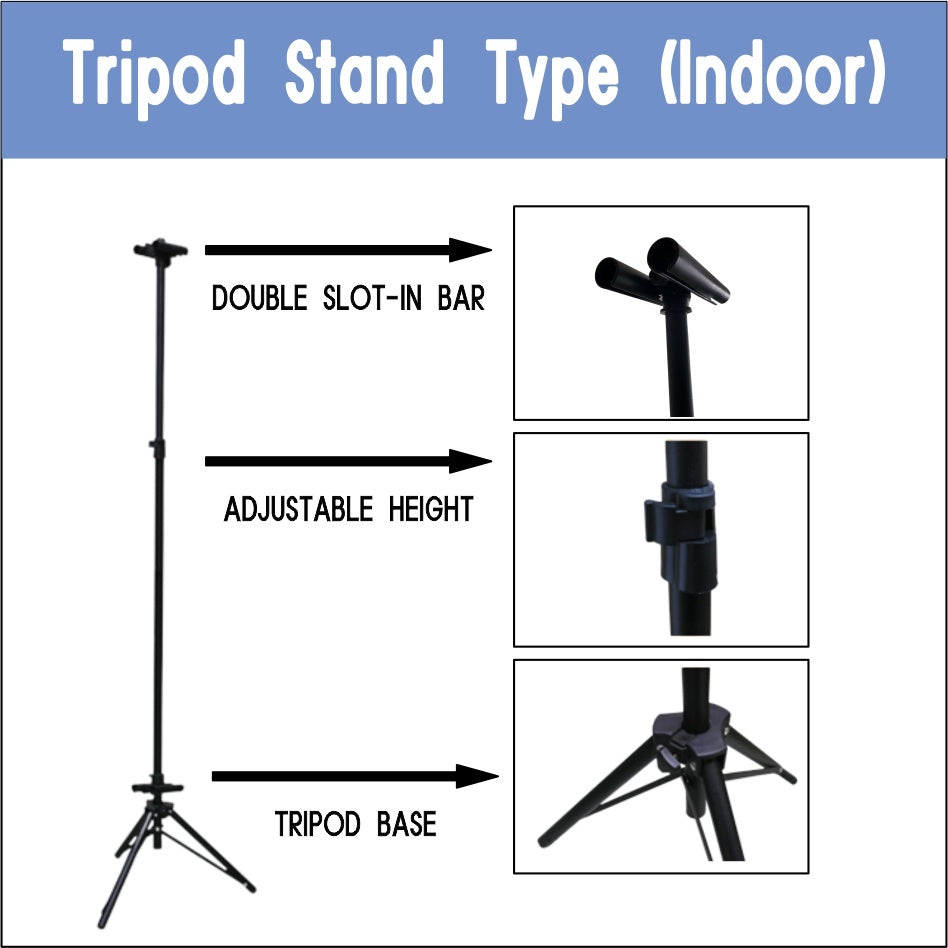 Durable Double sided Tripod Sintra Standee Outdoor Backdrop Stand Display Floor Sign Poster Menu