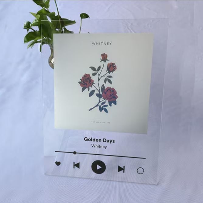 Customized Acrylic LED Lamp Wooden Base Stand / PERSONALIZED ACRYLIC LED LAMP VECTOR LAMP Event Gift