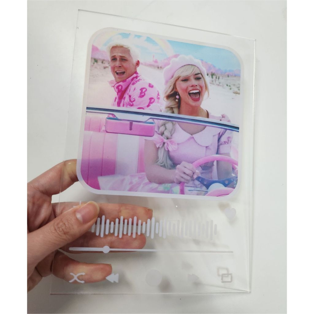 Customized Acrylic LED Lamp Wooden Base Stand / PERSONALIZED ACRYLIC LED LAMP VECTOR LAMP Event Gift