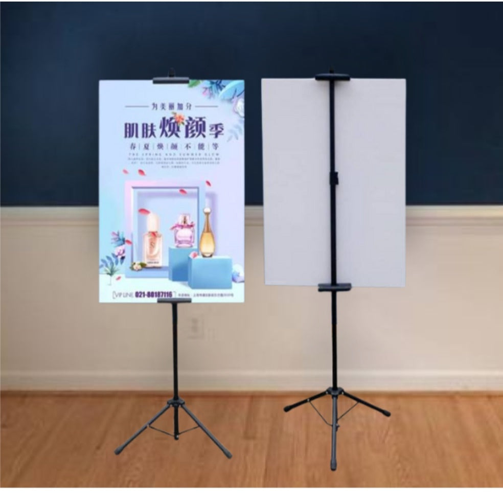 Durable Double sided Tripod Sintra Standee Outdoor Backdrop Stand Display Floor Sign Poster Menu