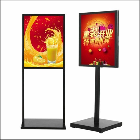 Durable Big Size Sintra Poster Stand Signage / Menu Board Printing Standee Restaurant Shop Cafe Mall