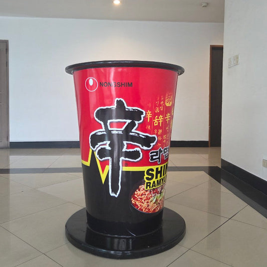 Nongshim Ramyun Cup Table